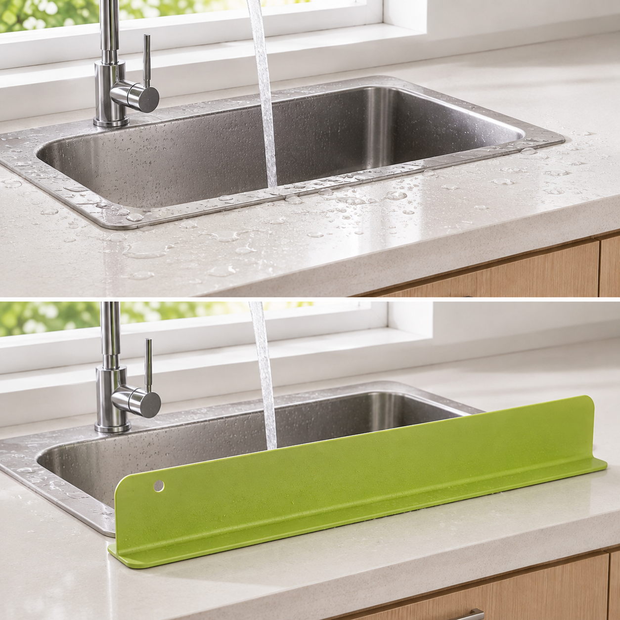 Silicone Sink Splash Guard – Keep Your Countertop Dry